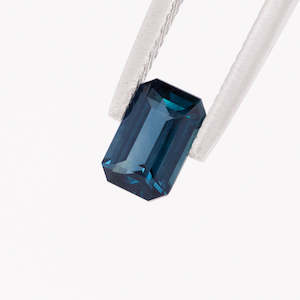 All: Peacock Blue Sapphire Octagonal cut 1.06 carat