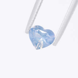 Opalescent Blue Heart Sapphire 1.13 carat