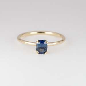 Products: Classic Blue Sapphire Tiny Treasure Ring