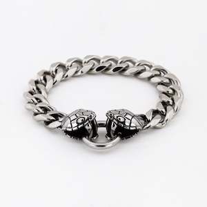 Bite Me! Stainless Steel Bracelet