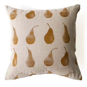 Cushions: cushion cover pear print