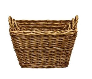 Lifestyle: wood basket sm