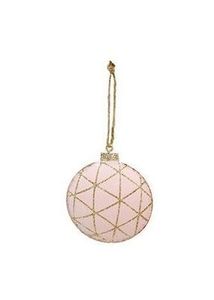 Xmas: xmas decor pink/gold bauble tree deco