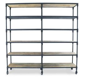 Clearance: bookshelf industrial metal