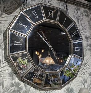Clearance: clock mirrored roman numerals