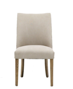 Dining Chairs: dining chair perera cream