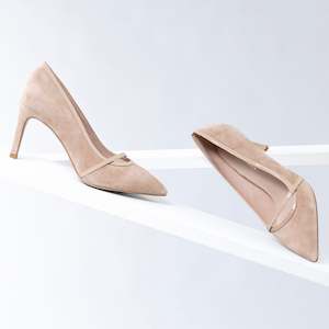 Bridal Collection: Nina 78mm Heel | Nude combo