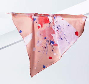 Silk: You're Making Me Blush Silk Scarf 65x65