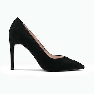 Nemesis 1: Naples Heel | Black suede