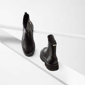 All Shoes: Jimmy Ankle Boot | Black leather