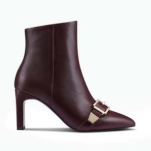 Heels: Rome Ltd Ed Ankle Boot | Oxblood leather