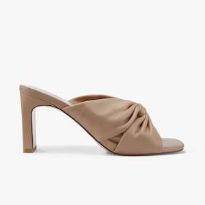 Bridal Collection: Valerie Sandal Heel | Nude Leather