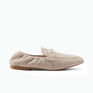 Libby Loafer | Nude Suede