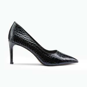 Nemesis 78mm Heel Black Emboss