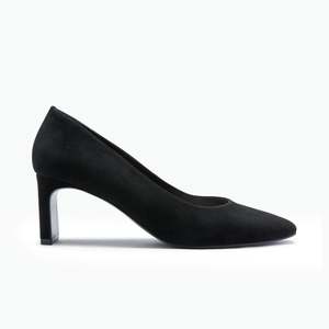 Iso Heel Black Suede