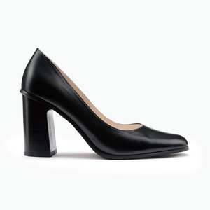 Heels: Cassie Heel Black Leather