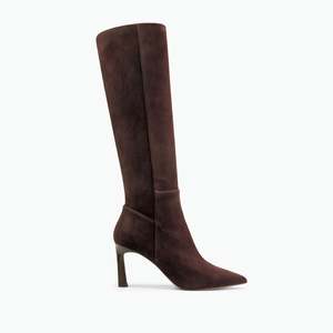 All Shoes: Margot Knee High Boot Chocolate Suede