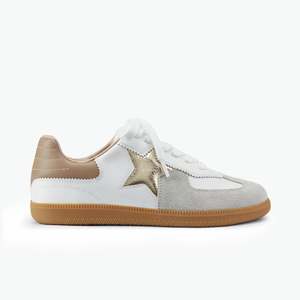 Amelia Sneaker White/Grey/Coco Combo