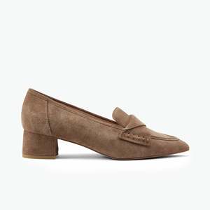 Giana Heel Coco Suede