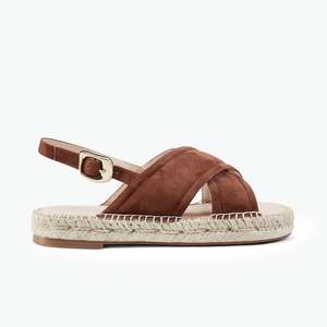 Maize Sandal Paprika Suede