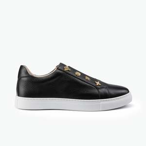 Mable Sneaker Black Pebble Leather