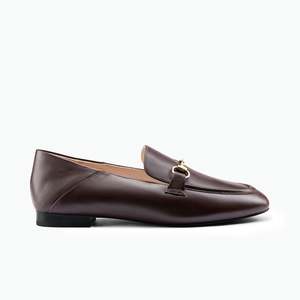 Lenny Loafer Espresso Brown Leather