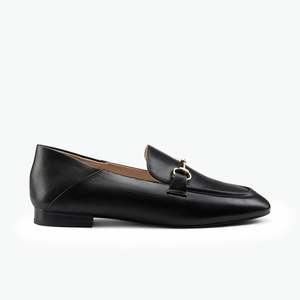 Lenny Loafer Black Leather