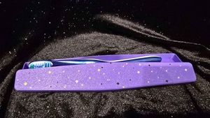 Pla: Galaxy Toothbrush Travel Case