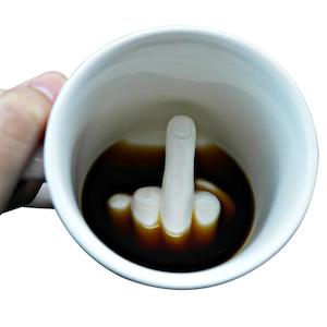 3D Finger Mug - Novelty Gift Mug
