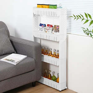 Home: 4 Tier Slide Out Storage Tower