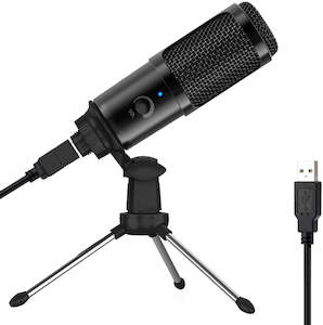 USB Condenser Microphone PC/Mac - with Tripod Stand