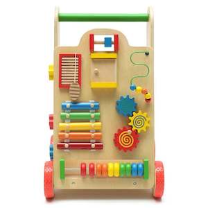 Gifts Toys: Wooden Baby Walker