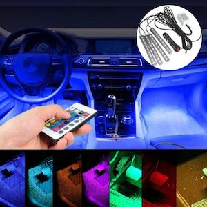 Car Accessories: Car Interior LED Strip Lights