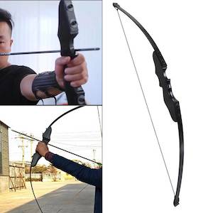 Sports Recreation: 40lbs Archery Recurve Bow Longbow Right/Left Hand