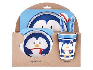 Hot And New Releases: Bamboo Fiber Kids Baby Feeding Set