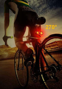 Lights: Bicycle/E-Bike Indicators With Tail Light And Horn