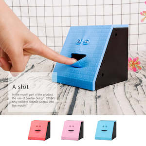 Gifts For Kids: Creative Human Face Animated Piggy Bank - Automatic Sensor