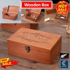 Gifts For Women: Wooden Tea/Treasure Box