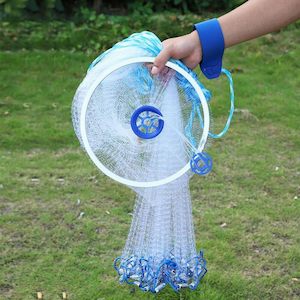 Hand Cast Fishing Net with Sinker