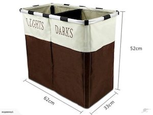 Afterpay Sale: 2 Compartment Laundry Hamper