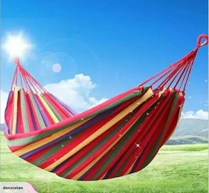 Outdoor Essentials: Summer Rainbow Hammock Lounger