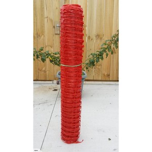 Home: Orange Safety Barrier Mesh - 100gsm