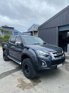Frontpage: Isuzu DMAX 2012-19 Mid Entry Snorkel Kit