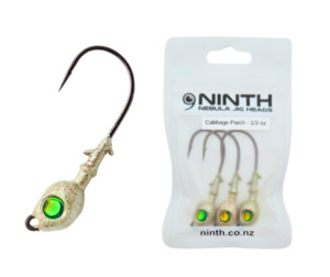 Products: Nebula Jig Head – Cabbage Patch Qty 3
