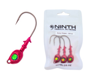 Nebula Jig Head – Ruby Slipper Qty 3