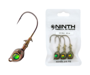 Products: Nebula Jig Head – Oil Slick Qty 3