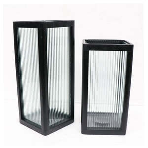 Products: Tate Hurricane Lantern – 2 sizes – Nirvana Interiors
