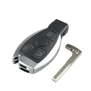 Products: High-Quality 3 Button Mercedes Benz Remote Key with Key Blade