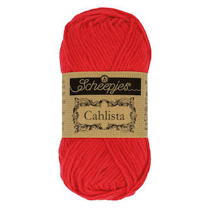 Scheepjes Cahlista: Scheepjes Cahlista - Hot Red