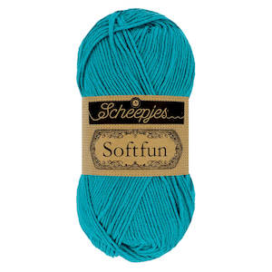 Non Sale Items: Scheepjes Softfun - 2511 - Dark Turquoise